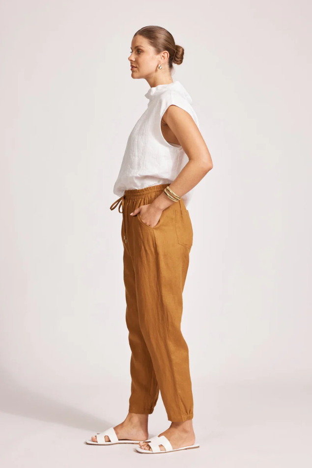 MIRAMAR PANT - CARAMEL