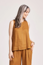 MIRAMAR TANK TOP - CARAMEL