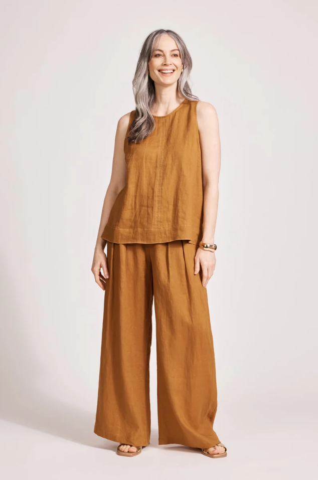 MIRAMAR TANK TOP - CARAMEL
