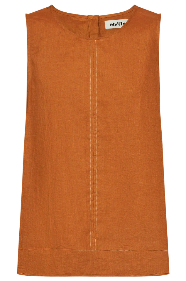 MIRAMAR TANK TOP - CARAMEL