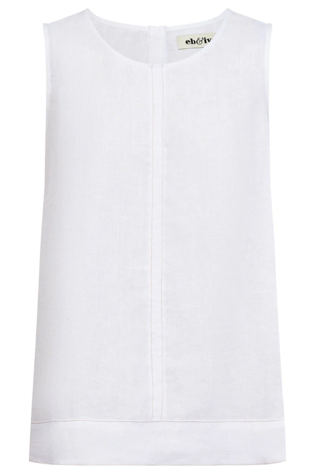 MIRAMAR TANK TOP - WHITE