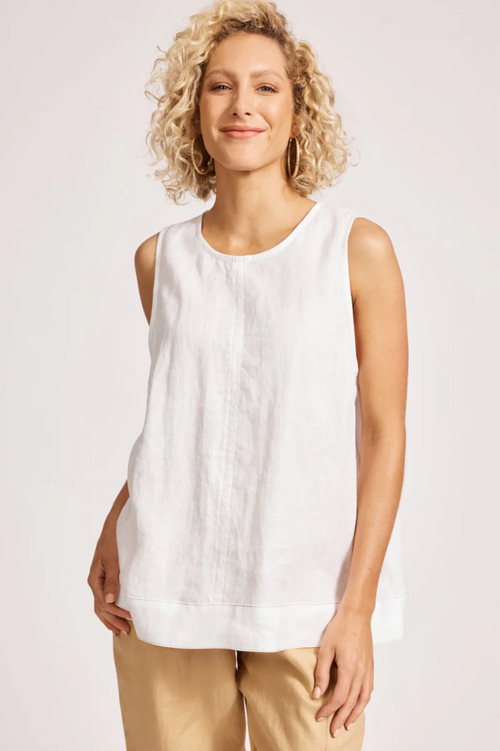 MIRAMAR TANK TOP - WHITE