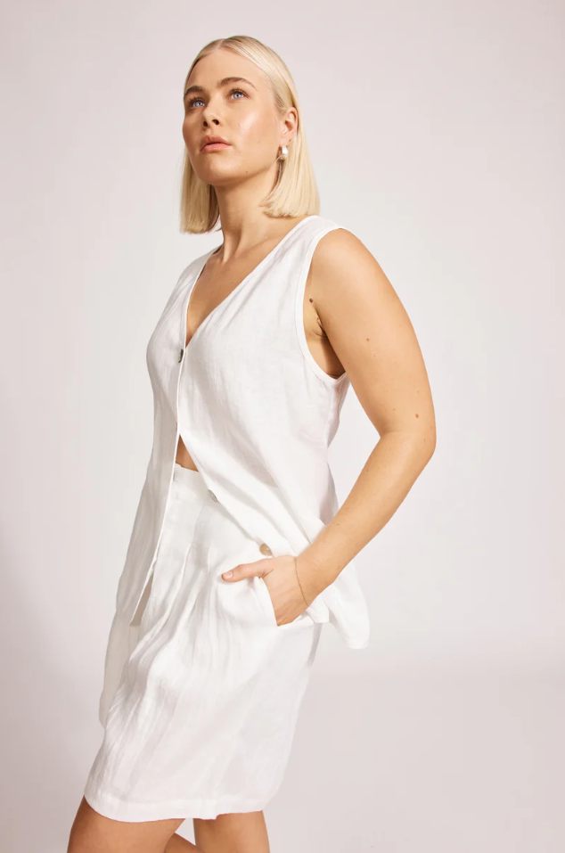 MIRAMAR VEST - WHITE