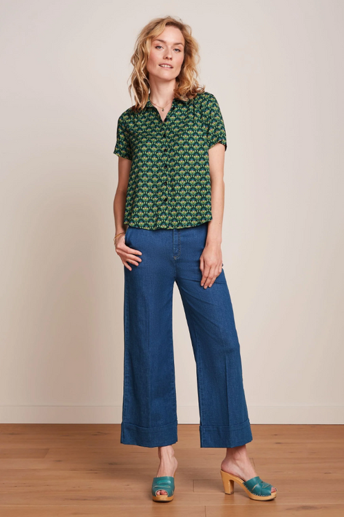 MAISIE BLOUSE IN TOLOUSE DOBBY