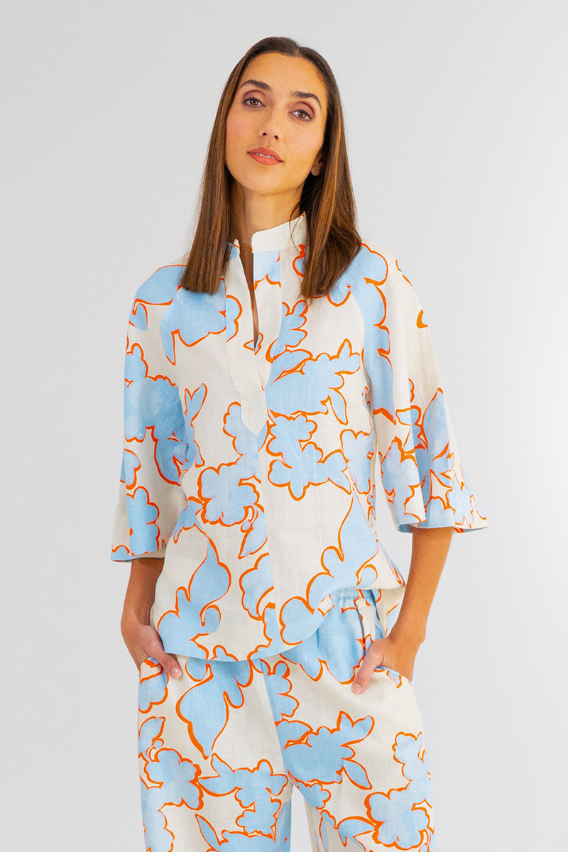 MARTINA TOP - SUMMERTIME FLORAL