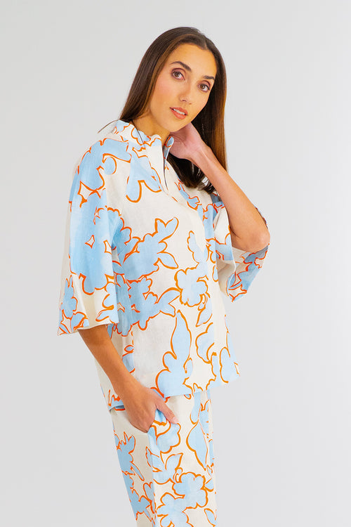 MARTINA TOP - SUMMERTIME FLORAL