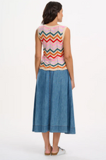 ORIANNA SKIRT - DEEP BLUE DENIM