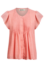 ORSULA BUTTON TOP - CAMEO