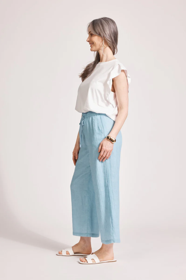 ORSULA CROP PANT - NIMBUS