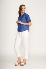 PLEAT & GREET TOP - CAPRI