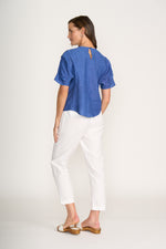 PLEAT & GREET TOP - CAPRI