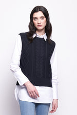 PLOT TWIST VEST - FUTURE DUSK