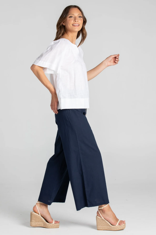 RIA BASIC PANT - NAVY
