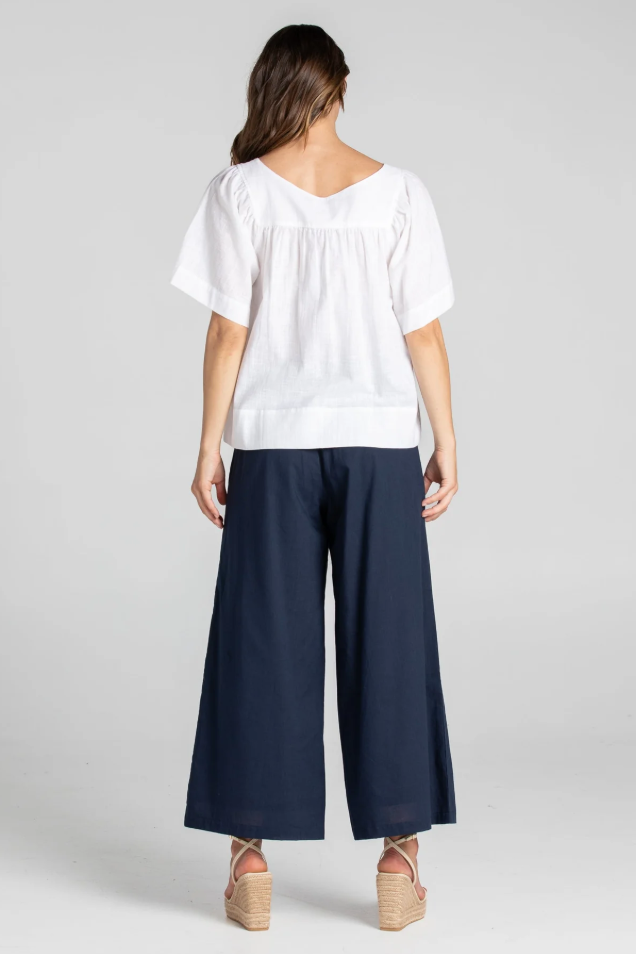 RIA BASIC PANT - NAVY