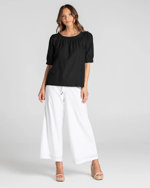 RIA BASIC PANT - WHITE