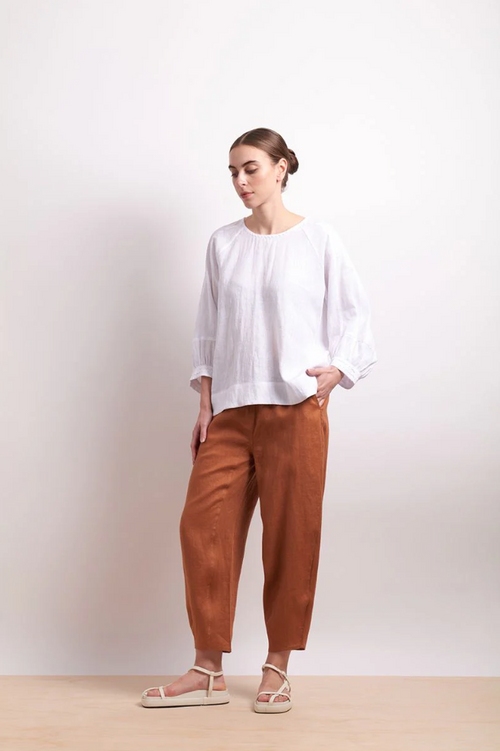 RIC RAC TOP - WHITE