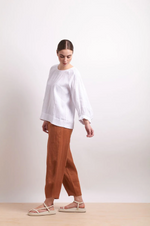 RIC RAC TOP - WHITE