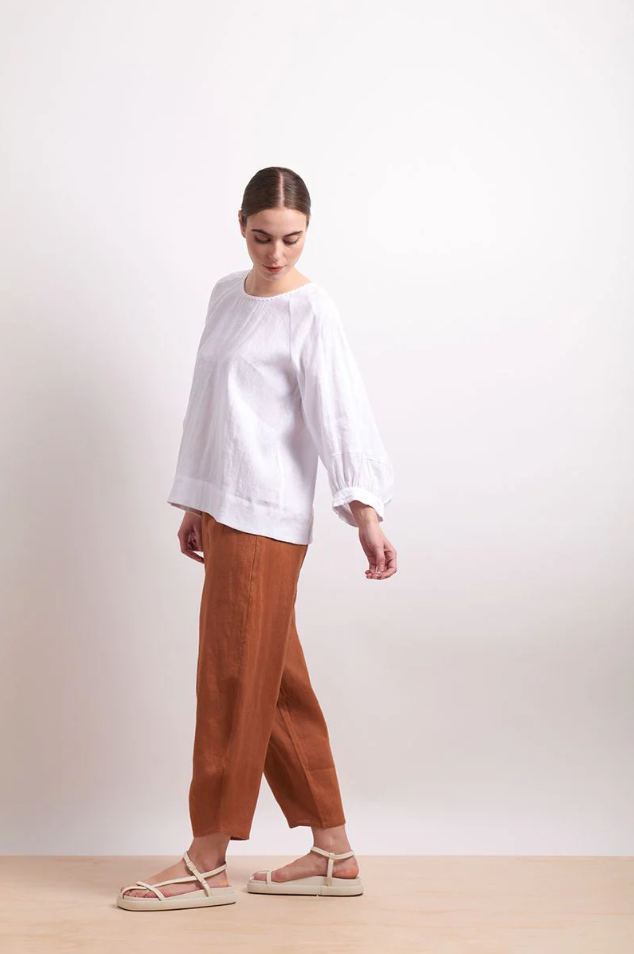 RIC RAC TOP - WHITE