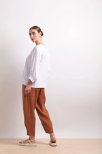 RIC RAC TOP - WHITE