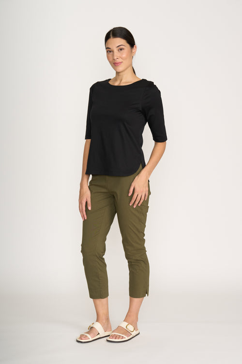 SHORE BET TOP - BLACK