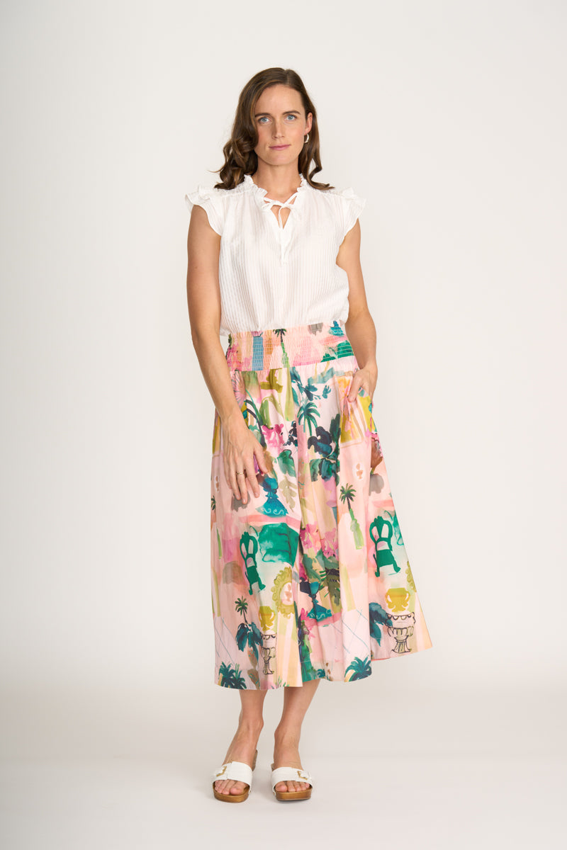 SKIRTED AHEAD SKIRT - ATRIUM