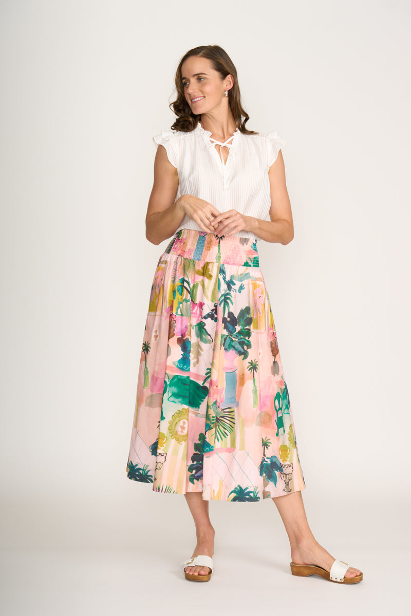 SKIRTED AHEAD SKIRT - ATRIUM