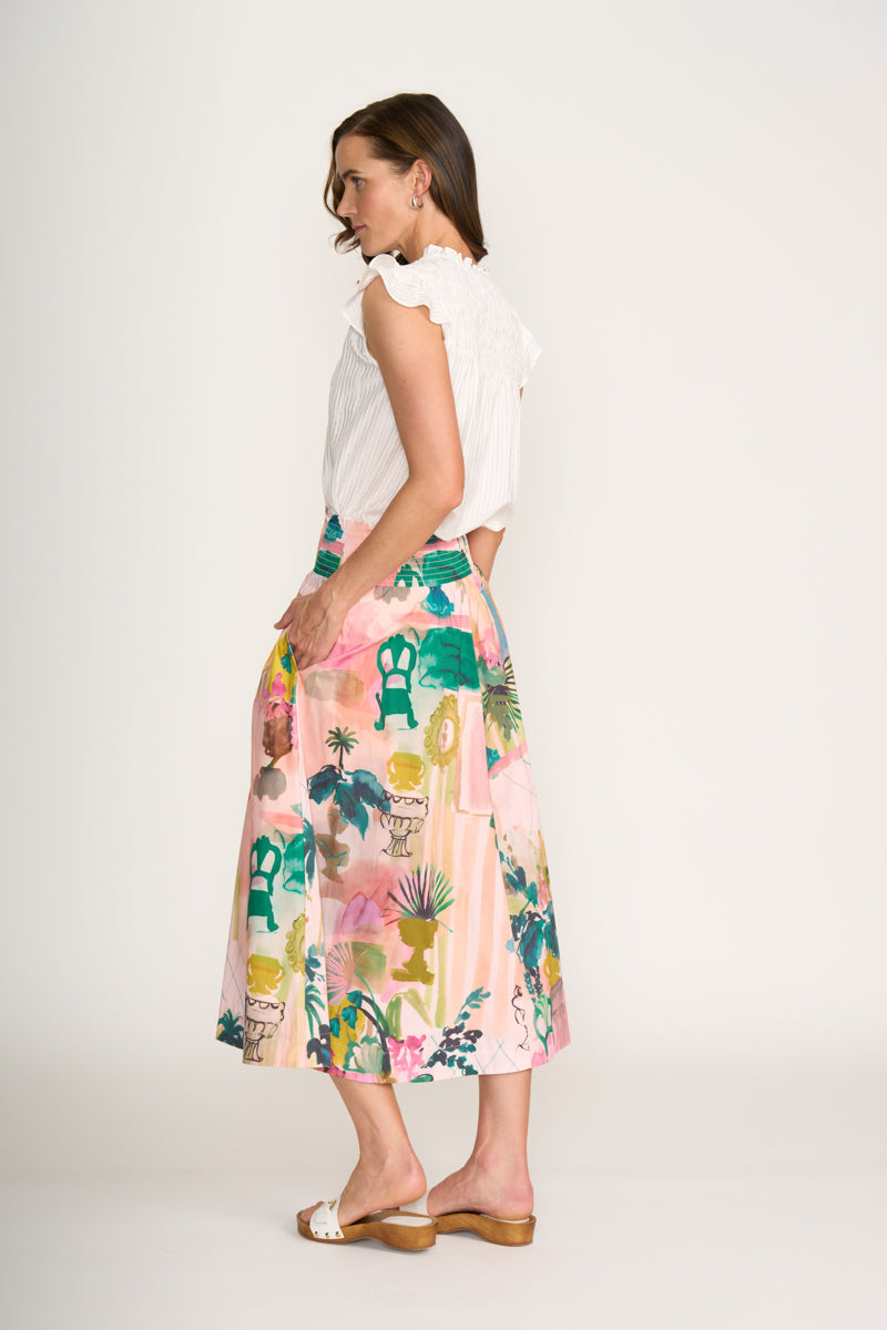 SKIRTED AHEAD SKIRT - ATRIUM
