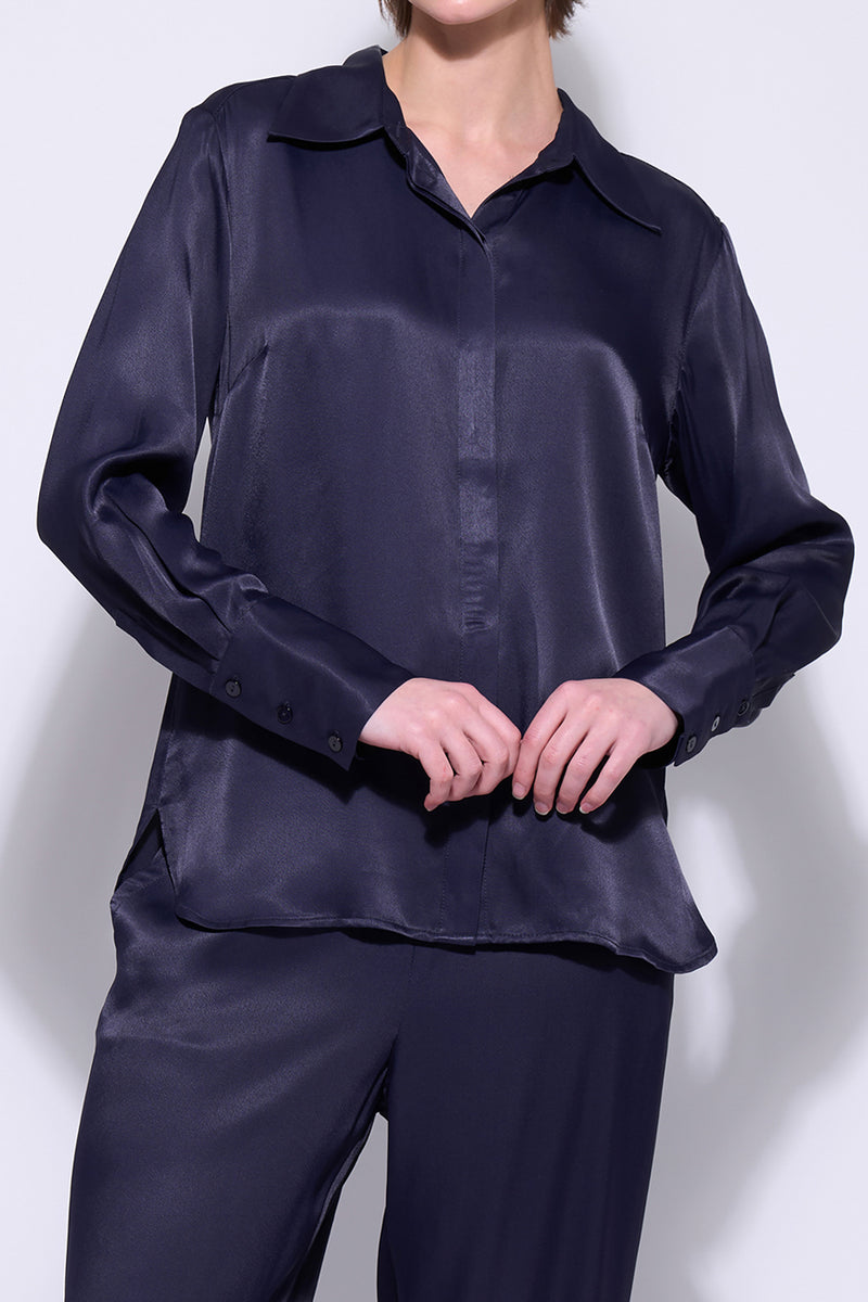 SLOANE SHIRT IN BLUE MOON