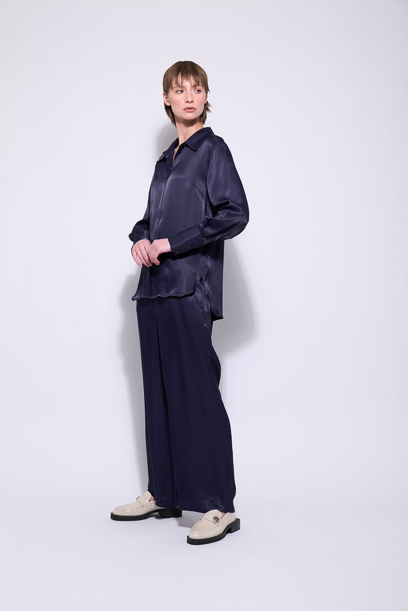 SLOANE SHIRT IN BLUE MOON