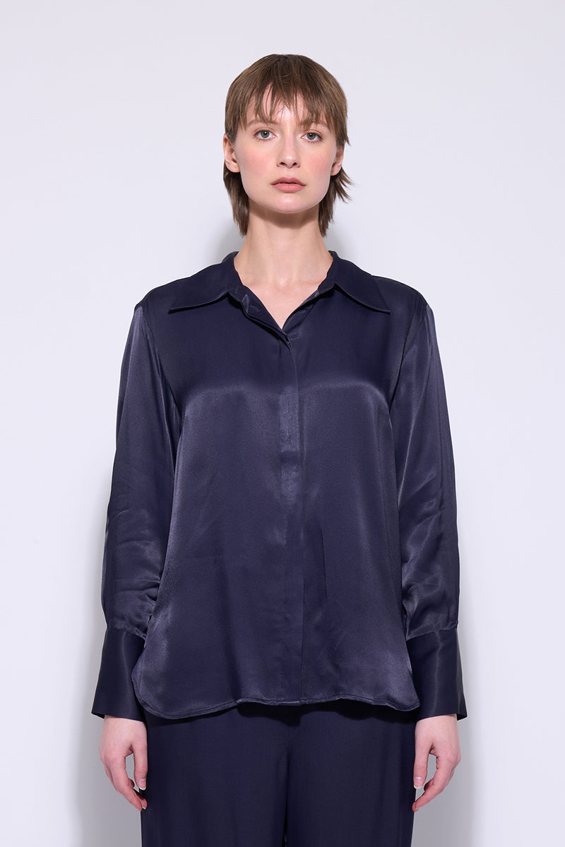 SLOANE SHIRT IN BLUE MOON