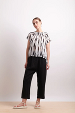 SOFT FOCUS TOP - LICORICE