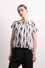 SOFT FOCUS TOP - LICORICE