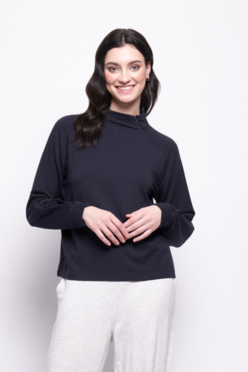SOFTWARE UPGRADE SWEATER - TRUE NAVY