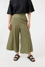 STUDIO CROP PANT - KHAKI
