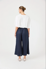 STUDIO CROP PANT - NAVY