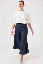 STUDIO CROP PANT - NAVY