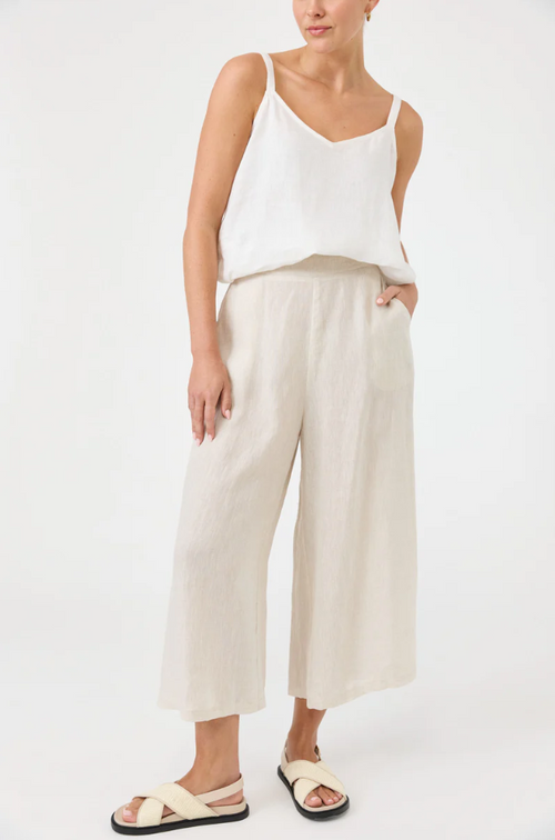 STUDIO CROP PANT - TUSK