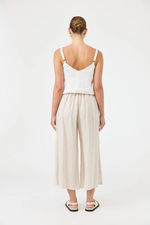 STUDIO CROP PANT - TUSK
