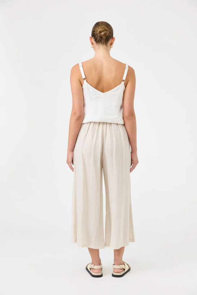 STUDIO CROP PANT - TUSK