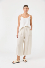 STUDIO CROP PANT - TUSK