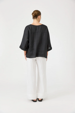 STUDIO RELAXED TOP: EBONY