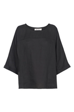 STUDIO RELAXED TOP: EBONY