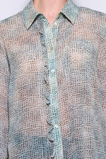 THE DOTTY SHIRT IN ALOE SPOT