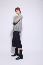 THE DOTTY SHIRT IN ALOE SPOT