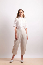 THE RUFFLES SHIRT - WHITE