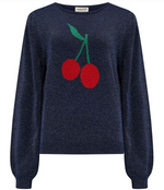 TIFF JUMPER - NAVY, CHERRY GOOD