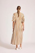 TREVILLE STRIPE MAXI DRESS