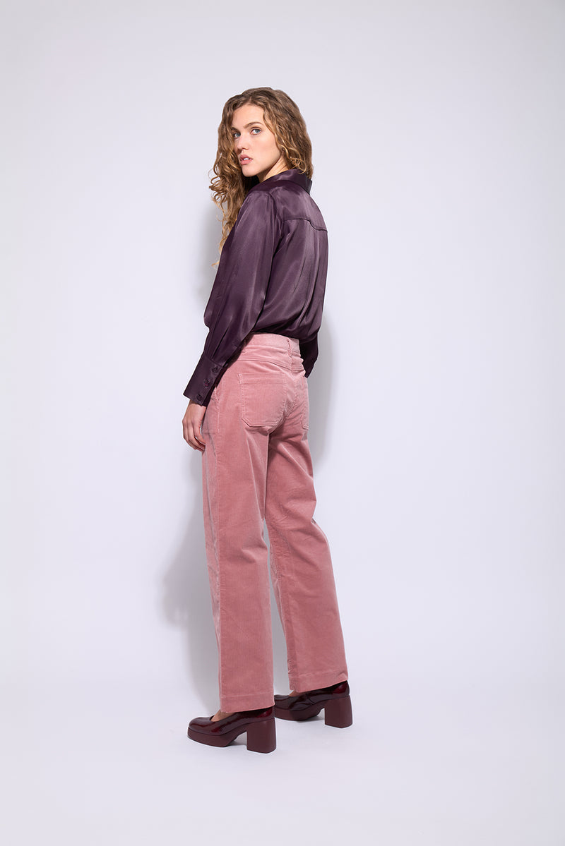 WALE RIDER PANT IN BLUSH