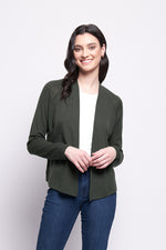 WOOL ALWAYS LOVE EWE CARDIGAN - MOSS