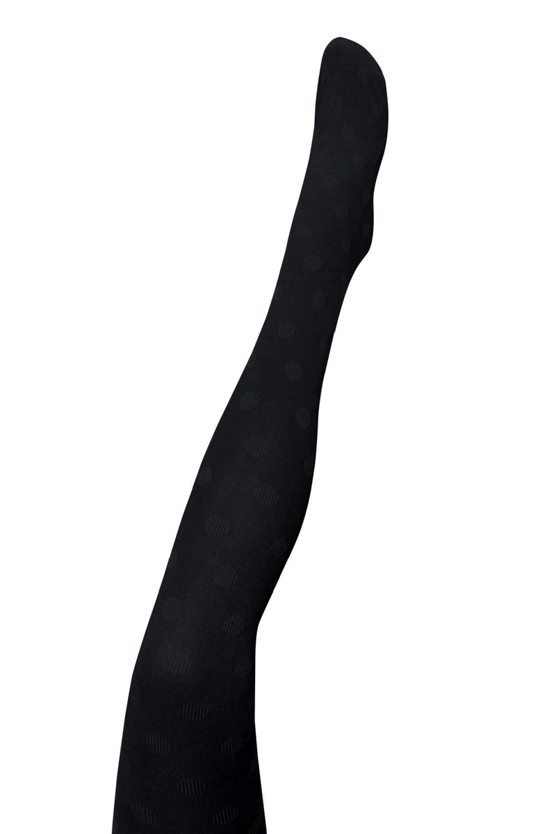 CIRQUE ORGANIC COTTON TIGHTS IN BLACK